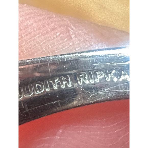 Blue Lapis Lazuli  Sterling Silver Judith Ripka Ring Size 9.25 - Picture 8 of 10